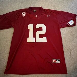 Stanford Cardinal Nike Football Luck Game Jersey - Cardinal Large